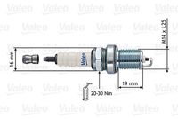 VALEO 246871 - Bujía de encendido