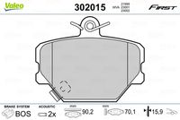 VAICO V303409 - Kit frenos, freno de disco - EXPERT KITS +