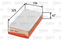 VALEO 585052 - Filtro de aire