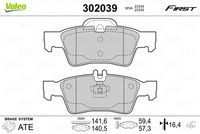 VAICO V308149 - Juego de pastillas de freno - Green Mobility Parts