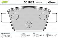 VAICO V240074 - Juego de pastillas de freno - Green Mobility Parts