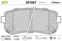 VALEO 346434 - Juego de cables de encendido