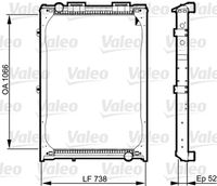 VALEO 733529 - Radiador, refrigeración del motor - REFERENCIA NUEVA