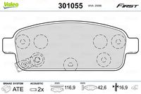 VAICO V401750 - Kit frenos, freno de disco - EXPERT KITS +