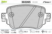 VAICO V109891 - Juego de pastillas de freno - Green Mobility Parts