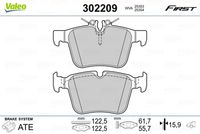 VAICO V302787 - Juego de pastillas de freno - Green Mobility Parts