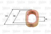 VALEO 585616 - año construcción hasta: 08/1983<br>Código de motor: GL-CVH<br>Altura [mm]: 50<br>Diámetro exterior [mm]: 241<br>Diámetro interior [mm]: 185<br>Diám. int. 1 [mm]: 185<br>Peso [kg]: 0,333<br>Tipo de filtro: Cartucho filtrante<br>