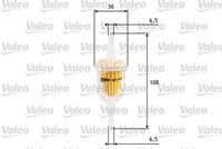 VALEO 587000 - Filtro combustible