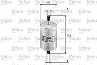 VALEO 587010 - Filtro combustible