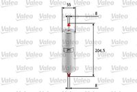 VALEO 587015 - Filtro combustible