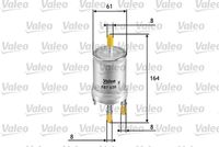 VALEO 587030 - Filtro combustible