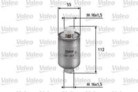 VALEO 587201 - Filtro combustible