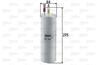 VALEO 587547 - Filtro combustible