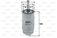 VALEO 587712 - Filtro combustible