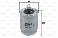 VALEO 587721 - Filtro combustible