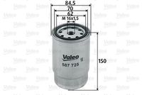 VALEO 587725 - para OE N°: 31922-3A850<br>Tipo de filtro: Cartucho filtrante<br>Rosca 1: M 16 X 1,5<br>Rosca 2: M 12 X 1,25<br>Altura [mm]: 141<br>Diámetro interior [mm]: 62<br>Diámetro exterior [mm]: 80<br>Diámetro exterior 1 [mm]: 87<br>Diámetro exterior 2 [mm]: 71<br>