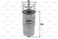 VALEO 587736 - Filtro combustible