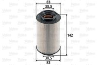 VALEO 587909 - Filtro combustible