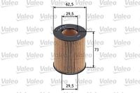 VALEO 586554 - Filtro de aceite