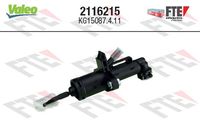 VALEO 2116215 - Cilindro maestro, embrague - FTE CLUTCH ACTUATION