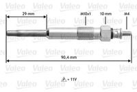 VALEO 345102 - Bujía de precalentamiento