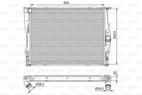 VALEO 701542 - Radiador, refrigeración del motor