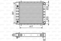 VALEO 701546 - Radiador, refrigeración del motor