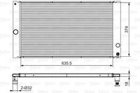 VALEO 701548 - Radiador, refrigeración del motor