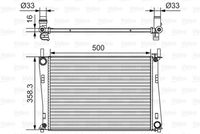 VALEO 734273 - Radiador, refrigeración del motor