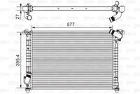 VALEO 734328 - Radiador, refrigeración del motor