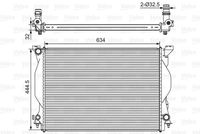 VALEO 734419 - Radiador, refrigeración del motor