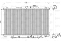 VALEO 734716 - Radiador, refrigeración del motor