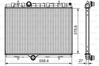 VALEO 735630 - Radiador, refrigeración del motor