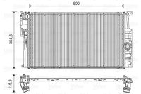 VALEO 735451 - Radiador, refrigeración del motor