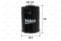 VALEO 587754 - Filtro combustible