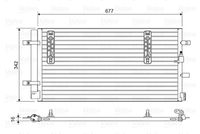 VALEO 814419 - Condensador, aire acondicionado