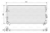 VALEO 814495 - Condensador, aire acondicionado