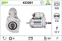 VALEO 433261 - Motor de arranque - VALEO RE-GEN REMANUFACTURED