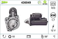 VALEO 436049 - Motor de arranque