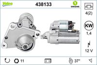 VALEO 438133 - Motor de arranque