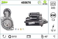 VALEO 455676 - Motor de arranque - VALEO RE-GEN REMANUFACTURED