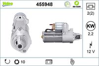 VALEO 455948 - Motor de arranque - VALEO RE-GEN REMANUFACTURED