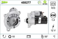 VALEO 458277 - Motor de arranque - VALEO RE-GEN REMANUFACTURED