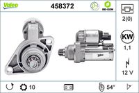 VALEO 458372 - Motor de arranque - VALEO RE-GEN REMANUFACTURED