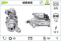 VALEO 458405 - Motor de arranque - VALEO RE-GEN REMANUFACTURED