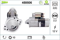 VALEO 458506 - Motor de arranque - VALEO RE-GEN REMANUFACTURED