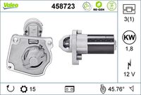 VALEO 458723 - Motor de arranque - VALEO RE-GEN REMANUFACTURED STOP&START