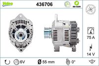 VALEO 436706 - Alternador - VALEO RE-GEN REMANUFACTURED