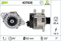 VALEO 437635 - Alternador - VALEO RE-GEN REMANUFACTURED