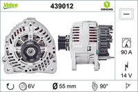 VALEO 439012 - Alternador - VALEO ORIGINS NEW OE TECHNOLOGY